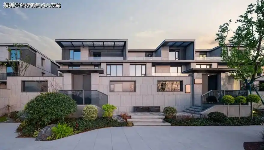 杭州绿城春江潮鸣别墅丨首页2024年丨绿城春江潮鸣售楼处-小区环境