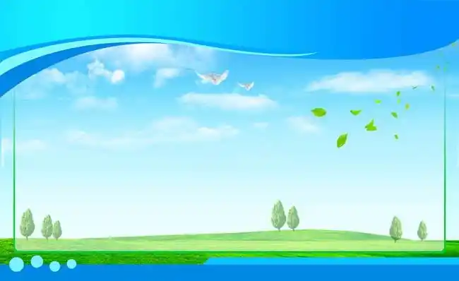 蓝色展板背景-各类背景-百图汇素材网