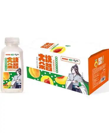 【黄桃爆珠芝士奶昔350ml】价格_招商_代理-河南浩明饮品有限公司-中