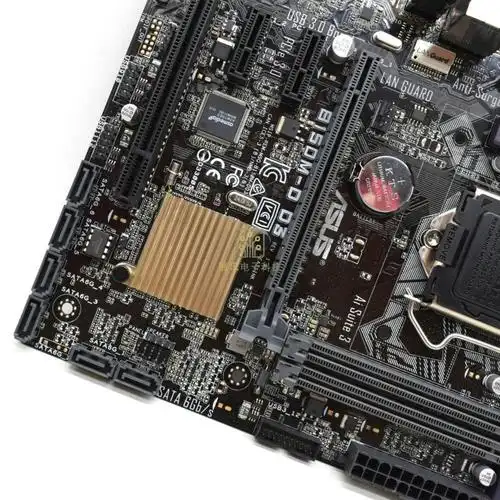 华硕h110m-d d3/c/a/k/h170/b150-plus d3/m2 pci主板1151针 透明