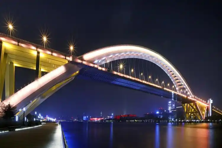 卢浦大桥夜色速览