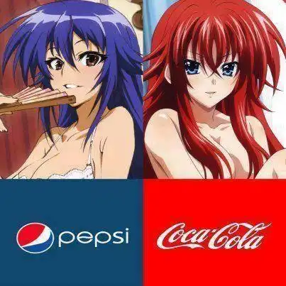 欧美宅热议可口可乐娘百事可乐娘谁是你的最爱