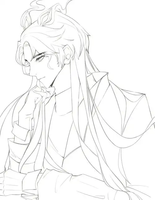 画啦画啦#绘画  #王者荣耀同人  #百里守约碎云  #同人  #稿件展示