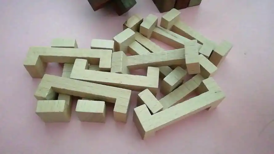 这种12根的孔明锁怎么拼?有人有教程吗?