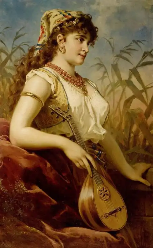 奥地利画家安东·艾伯特(1845年至1896年)