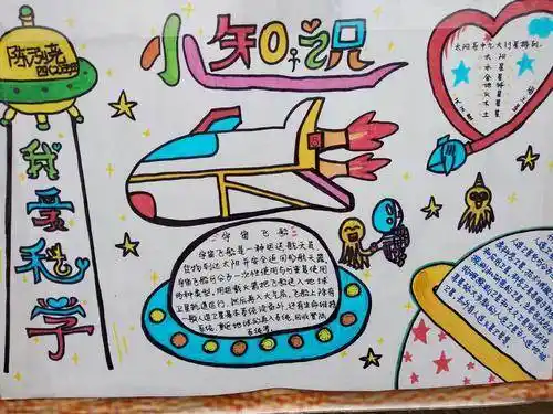 小学生科学手抄报 一年级小学生科学手抄报