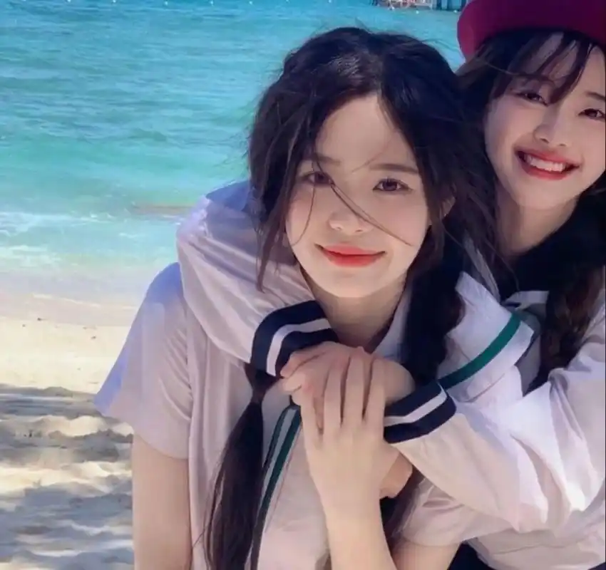 两人真人闺蜜头像(可爱)