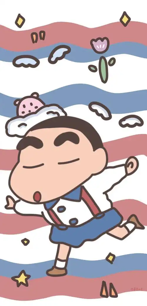 蜡笔小新壁纸小新最可爱啦哈哈哈67