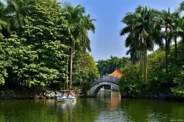 越秀公园:花香满园,湖光美景,广州必游景点,好玩好拍