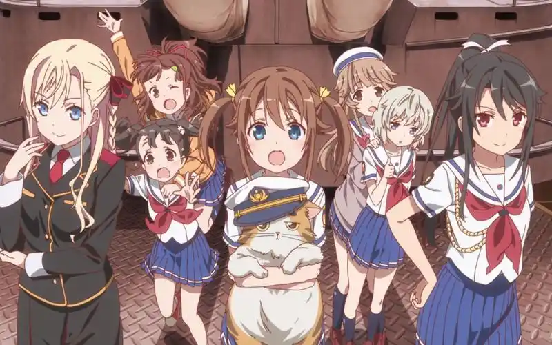 【高校舰队】bd版 4k片头 起锚 出发_哔哩哔哩_bilibili