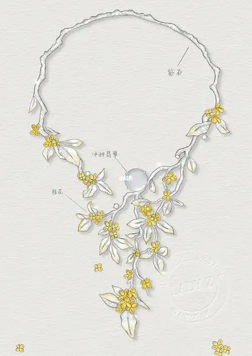 二十四节气印象设计-秋分 🌕|大项链设计