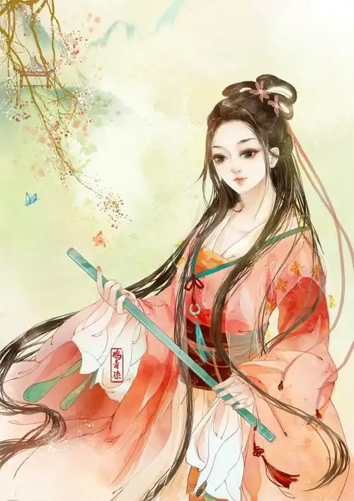 100多张古风手绘图片唯美人物精选古装美女图片