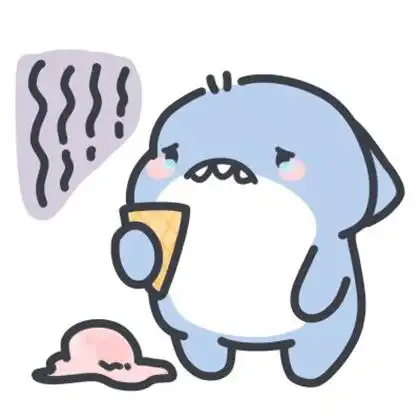 鲨鱼头像可爱动漫