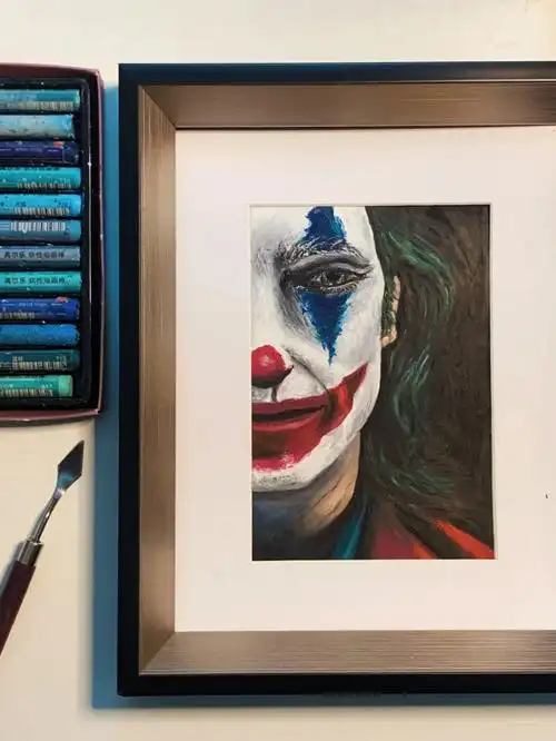 油画棒小丑joker