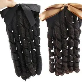 民国卷发复古假发女古风发片古装造型穿旗袍配的发型老上海油条卷