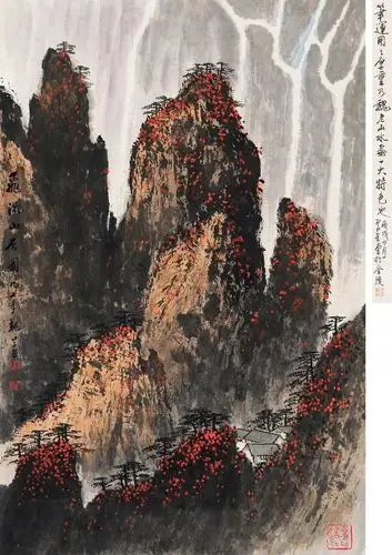 国画大师,魏紫熙江苏国画院著名山水画家.山水画,赏心悦目!