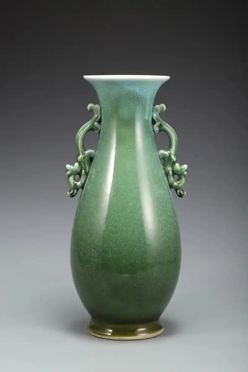 钧瓷艺术 刘富安作品秀玉瓶#辉煌的678年代 #艺术欣赏 - 抖音