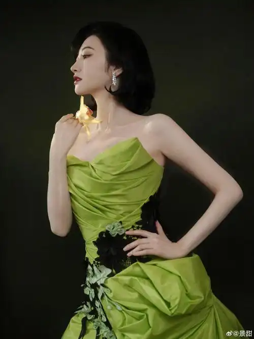 景甜肩窝##景甜锁骨好美