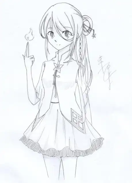 飞燕一号简笔画蒙面女侠简笔画简笔画女侠带颜色清爽古风漫画人物