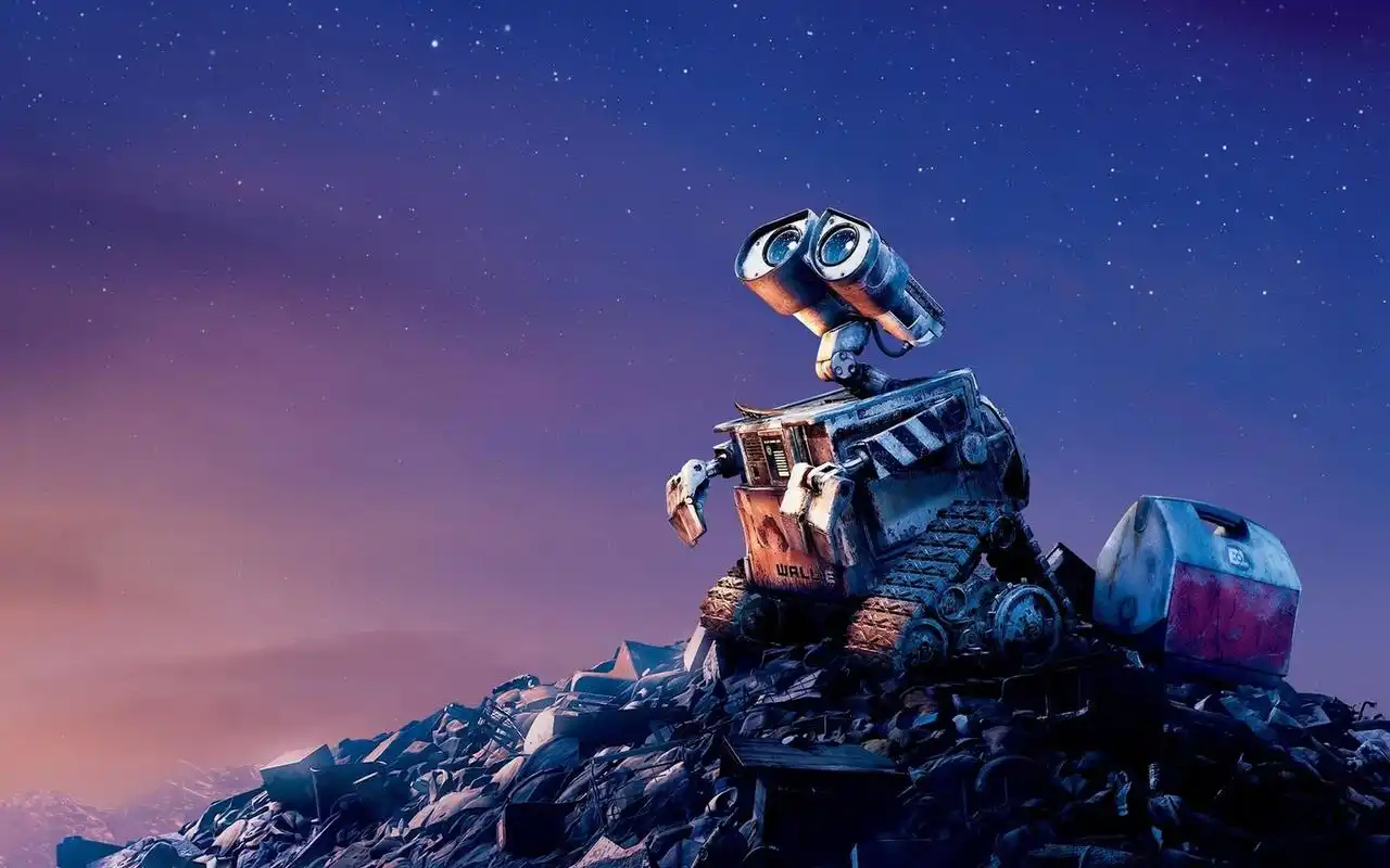 高清机器人瓦力宽屏桌面壁纸