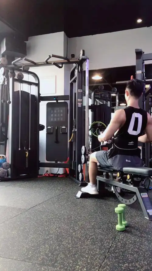 龙门架绳索划船