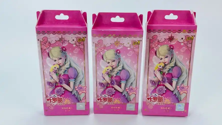 叶罗丽星愿包第一弹卡片玩具开箱啦,收集稀有cr卡片!