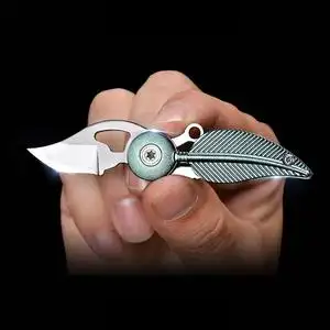 创意小刀拆快递锋利随身折叠刀便携户外钥匙扣迷你刀具开箱小号