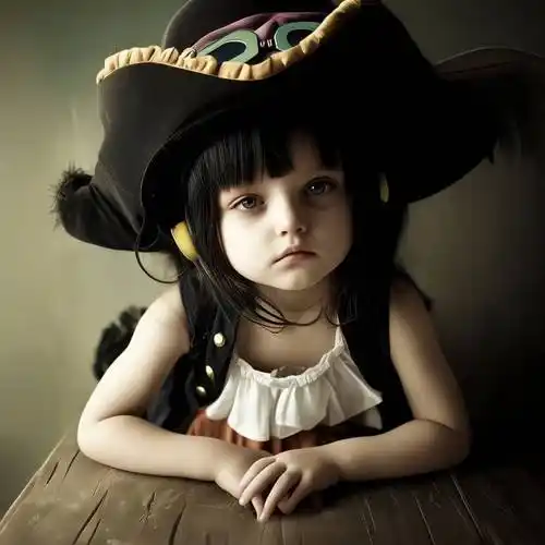 当ai还原"草帽一伙"小时候!路飞呆萌,索隆帅炸,弗兰奇好酷