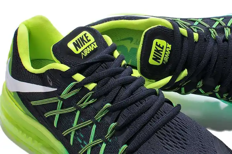 air max 2015 深兰/绿/荧光绿 2015-2男女