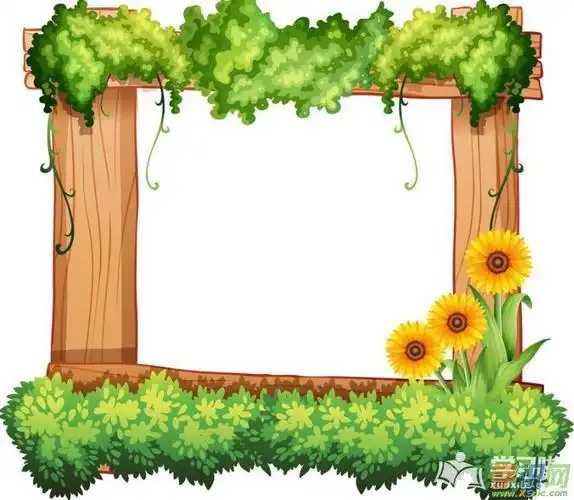 小碎花边还黑板报黑板报图片素材