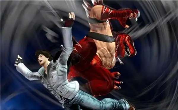 《拳皇14》最新截图 新角色恐龙王克拉克!