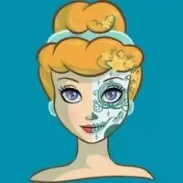 双面人,卡通头像图片-回车桌面