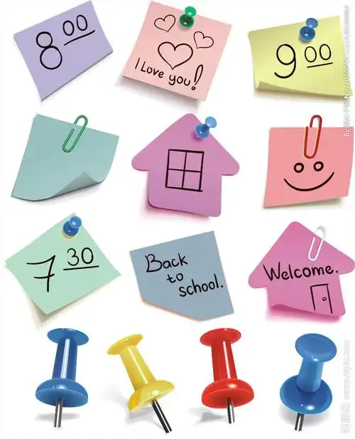 便利贴设计图__广告设计_广告设计_设计图库_昵图网nipic.com