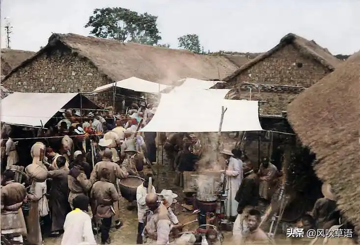 南京旧影:民国时期,热闹非凡的蒋王庙庙会