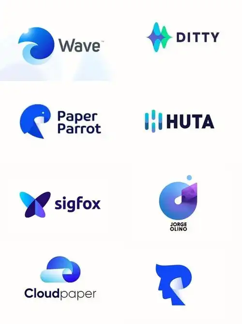 拿捏一下logo创意logo设计百法之扁平化篇