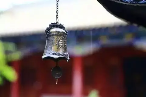 惊鸟铃这种庙宇殿堂屋角的铃铛现今都叫做"风铃",亦称惊鸟铃,护花铃.