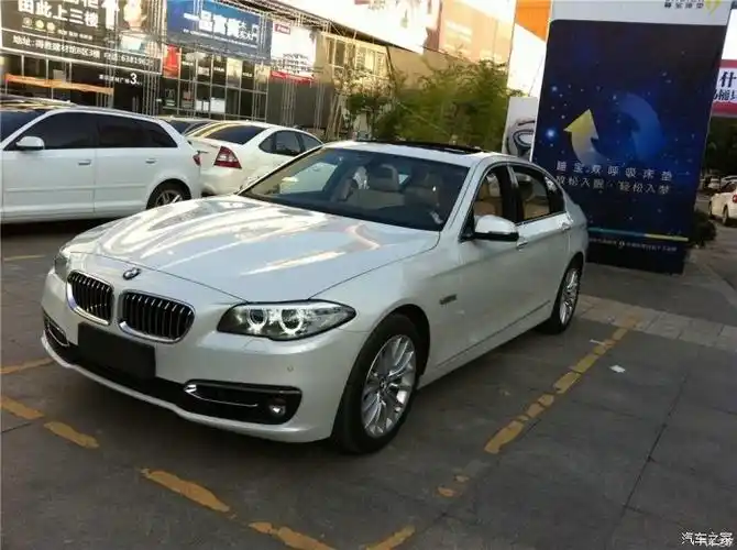 温州地区想收一台个人二手车14款宝马525白色