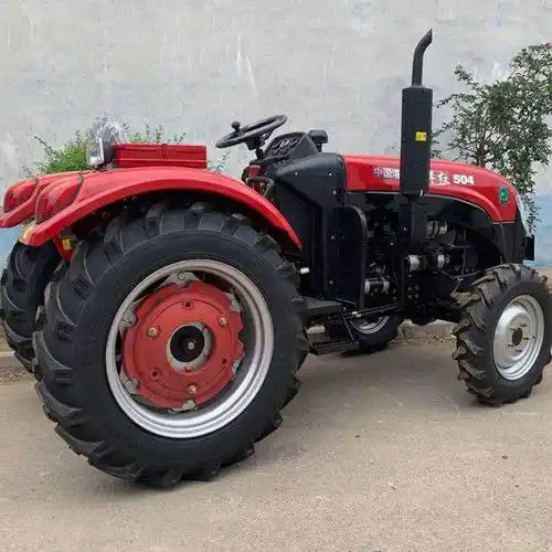柴油动力四驱单缸拖拉机554国三电喷中型四轮拖拉机农用904四驱拖拉机