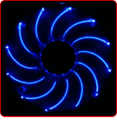 前置可变4色风扇 安耐美发luxuray机箱