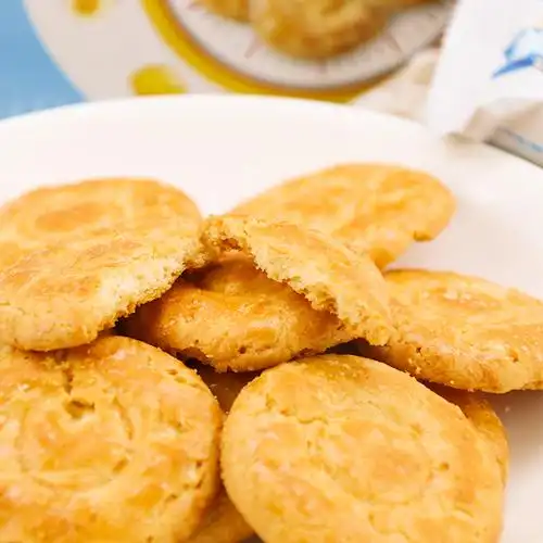 美丹黄金蛋奶传统糕点点心酥性饼干整箱406g传统糕点
