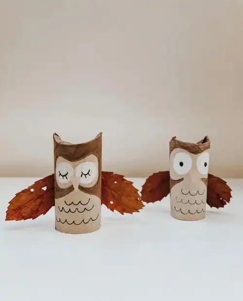 卷纸筒大变身!废旧卷纸筒留下来,陪孩子做手工吧#亲子手工