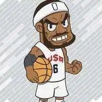 詹姆斯卡通头像图片点击鼠标右键下载