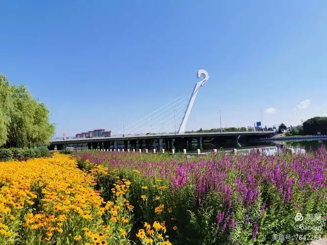 呼和浩特公园美景之一