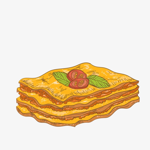 矢量图千层飞饼