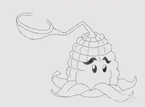 植物大战僵尸所有投手简笔画