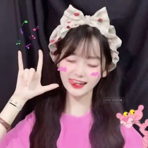 qq头像女生萌带贴纸超清可爱超萌的贴纸女头像图片