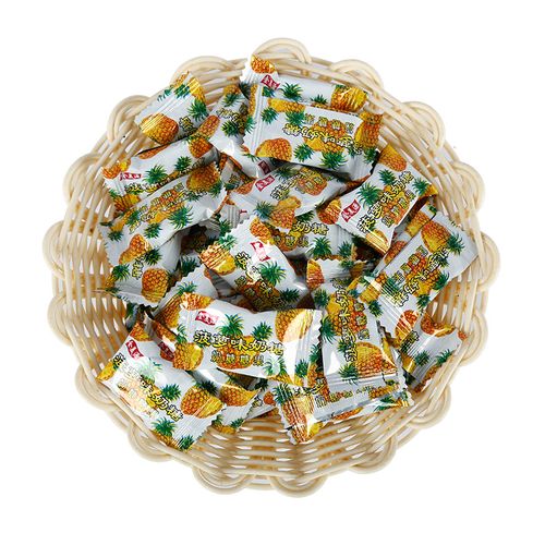 晨臻 菠萝糖小时候味道苹果橘子芒果糖结婚奶糖喜糖8090怀旧糖果零食