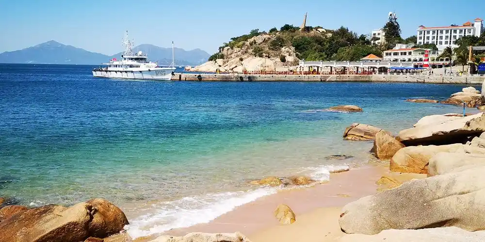 今天去珠海外伶汀岛游玩