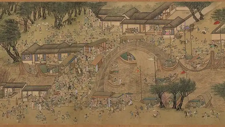 图片[2]-《清明上河图》北宋张择端,明仇英,清院本,全三版.-微看vcan