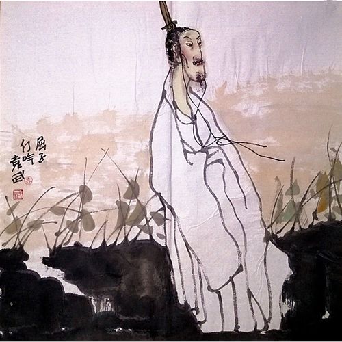 袁武四尺斗方精品写意水墨国画人物纯手绘赠证书家居装饰收藏馈赠